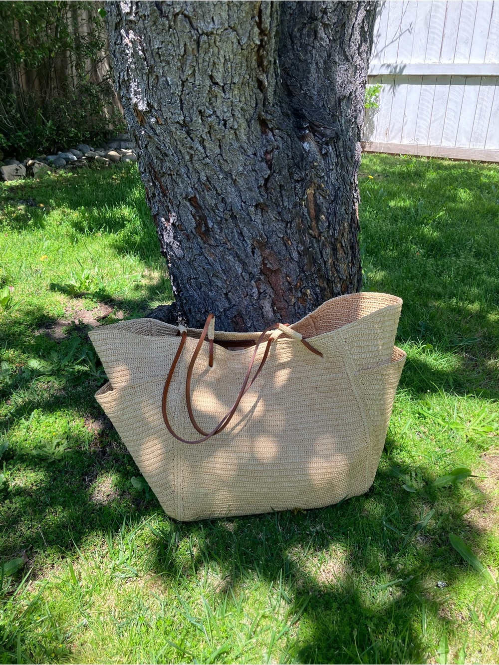 Sezane Paloma Basket Bag - Picture 3 of 4